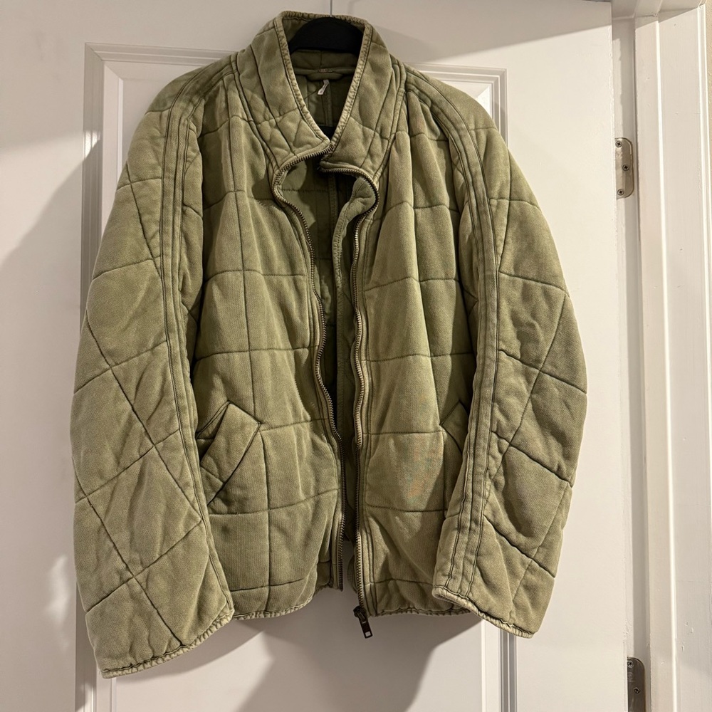Free People Quilted Jacket
